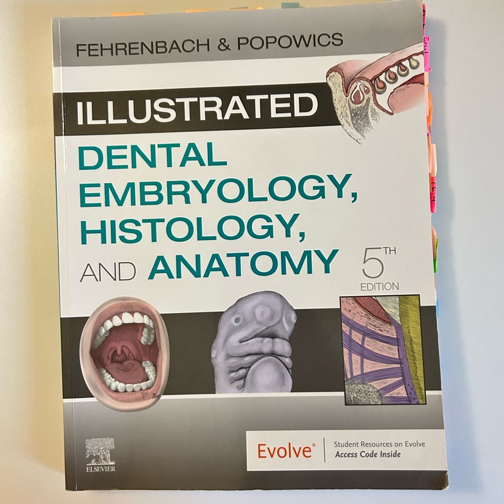Illustrated Dental Embryology, Histology, and Anatomy 5th Edition